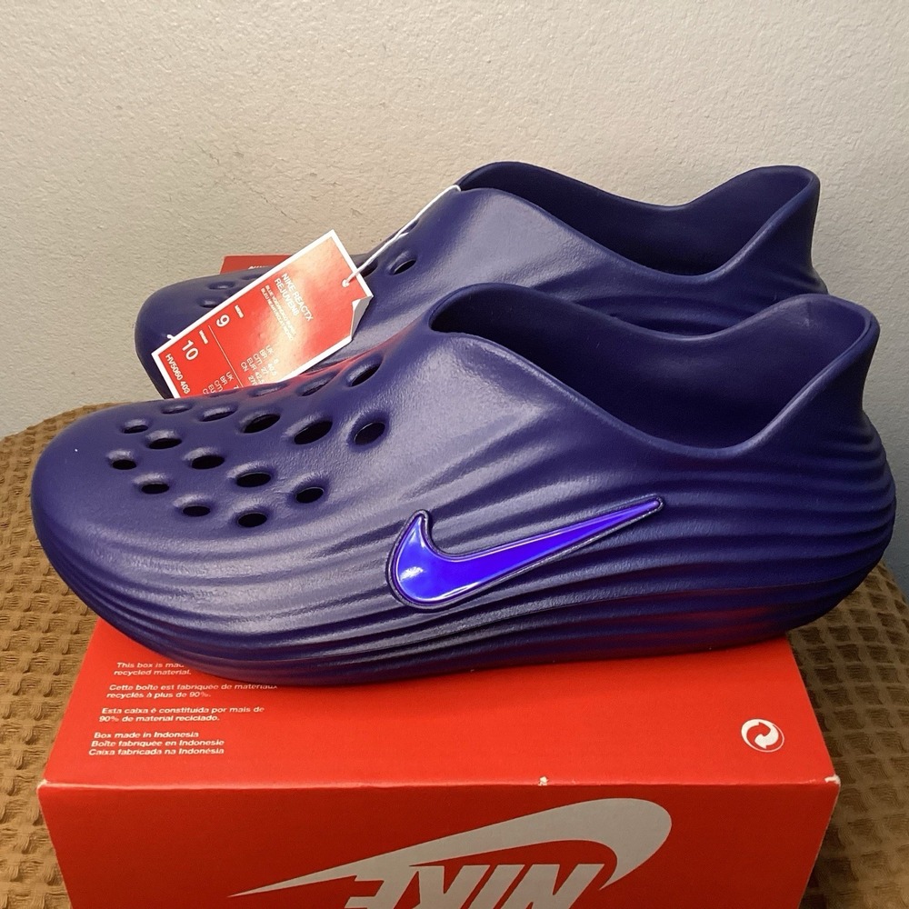 Nike ReactX Rejuven8 Mens Sz 9 Comfort Recovery Shoes Blue HV5060-403